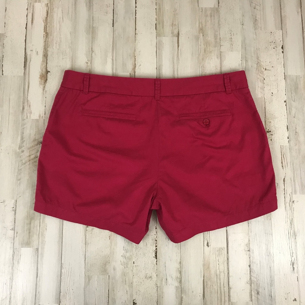 J. Crew Womens Shorts 14 Pink Broken-In Chinos - Picture 7 of 8